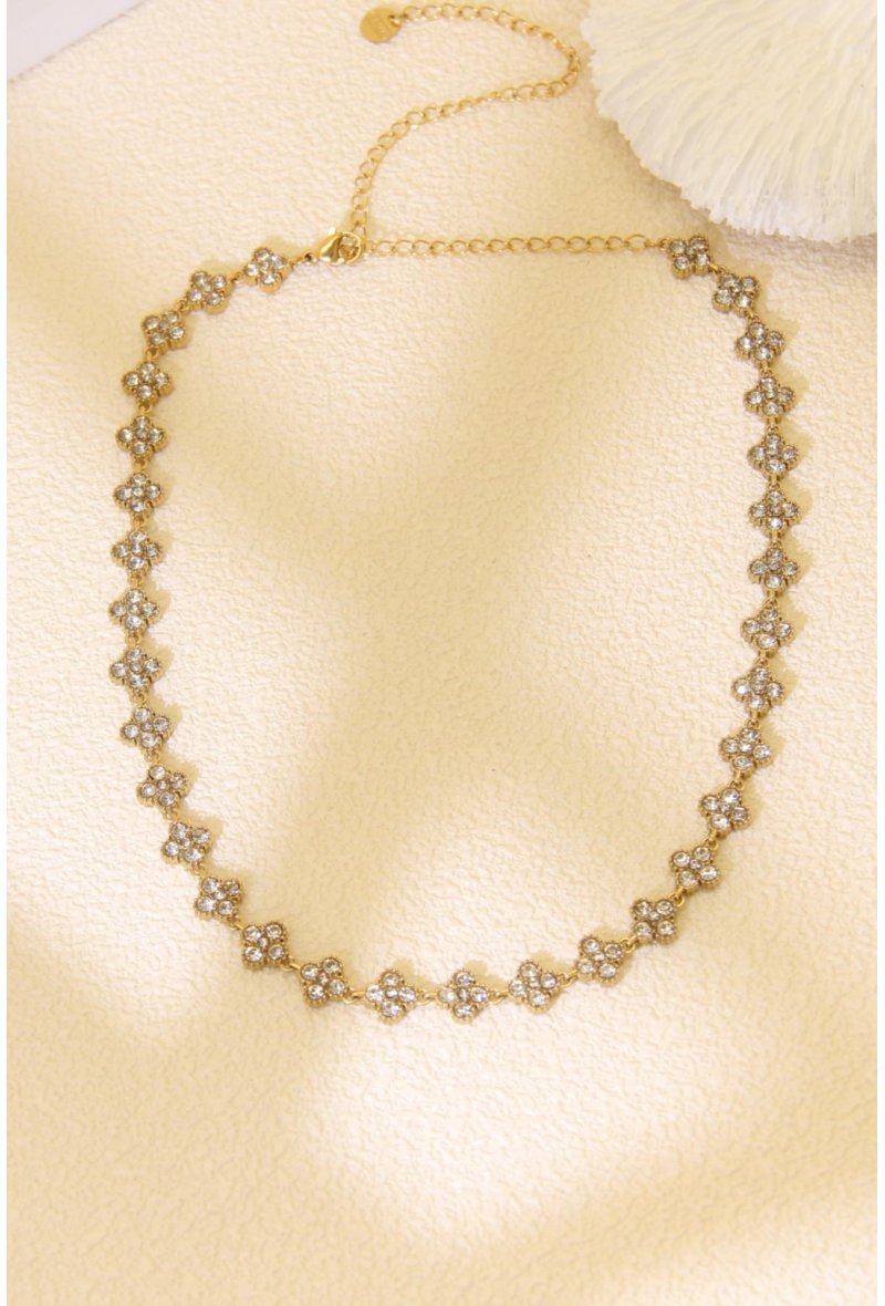 Collier Princesse Ras-du-Cou doré